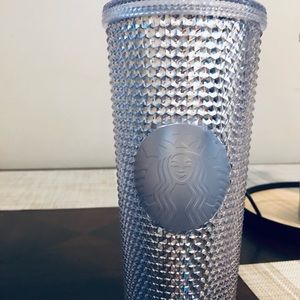 Starbucks silver studded cup